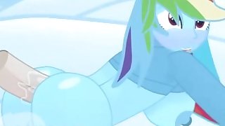 Equestria Girls Series - Rainbow Dash Anal Fuck - Animation Clop
